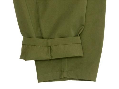 Atelier d'antan Salvadorʥɡ tack pants OLIVE