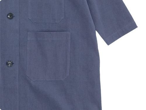 Atelier d'antan Godardʥ Cotton Coat GRAY