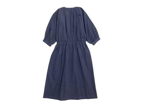 Atelier d'antan Meurentʥࡼ dolman gathered one-piece GRAY A232161TD224