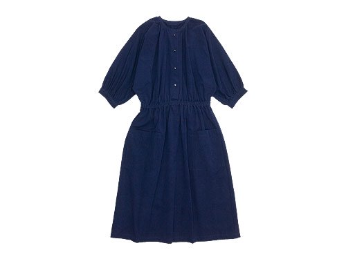 Atelier d'antan Meurent（ムーラン） dolman gathered one-piece NAVY 【A232161TD224】