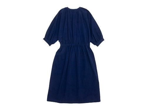 Atelier d'antan Meurentʥࡼ dolman gathered one-piece NAVY A232161TD224