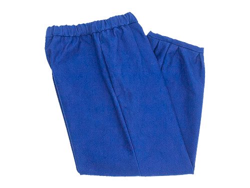 Atelier d'antan Parrotʥѥåȡ Cotton Moleskin pants BLUE