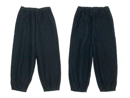 Atelier d'antan Parrotʥѥåȡ Cotton Moleskin pants BLACK