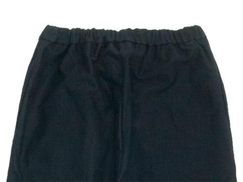 Atelier d'antan Parrotʥѥåȡ Cotton Moleskin pants BLACK