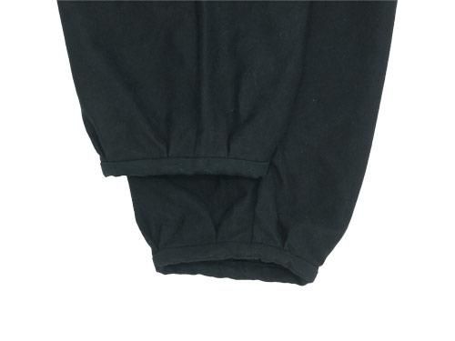 Atelier d'antan Parrotʥѥåȡ Cotton Moleskin pants BLACK