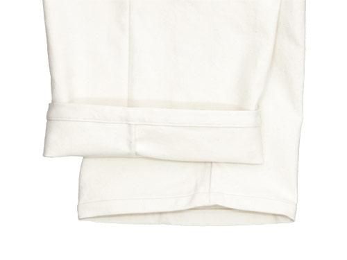 Atelier d'antan Peytonʥڥȥ Cotton Moleskin wide pants NATURAL