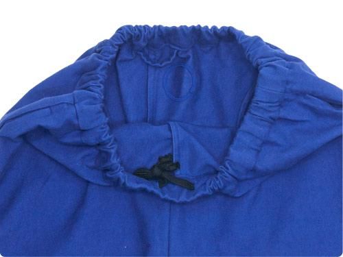 Atelier d'antan Peytonʥڥȥ Cotton Moleskin wide pants BLUE