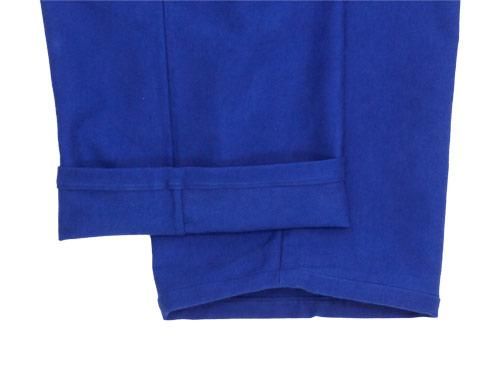 Atelier d'antan Peytonʥڥȥ Cotton Moleskin wide pants BLUE