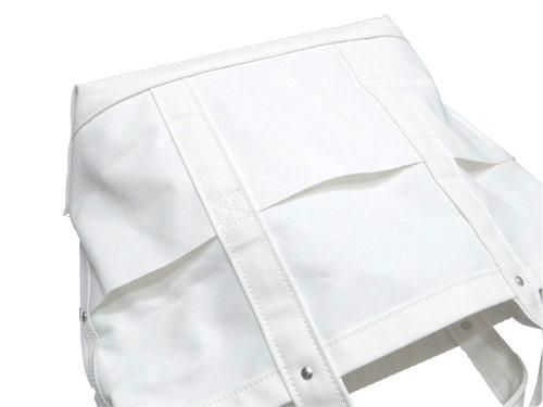 YAECA ġХå SMALL cotton nylon WHITE 169101