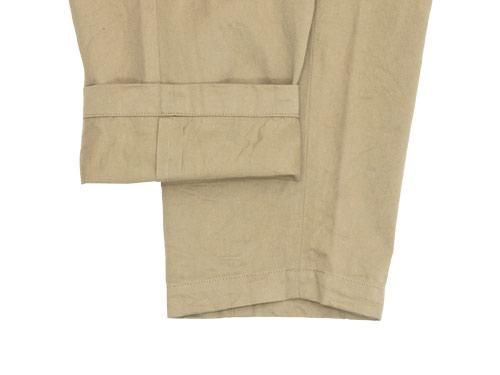 YAEKA  チノパン　タックテーパード YAECA チノパン タックテーパード KHAKI 〔メンズ〕 YAECA通販