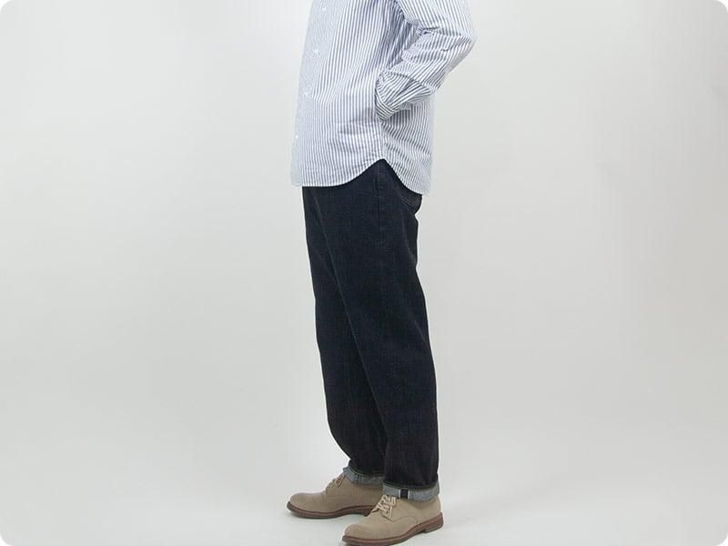 YAECA WIDE TAPERED DENIM 10-14W インディゴ 33 YAECA (ヤエカ) 10-14W DENIM PANTS WIDE TAPERED / 10-14W