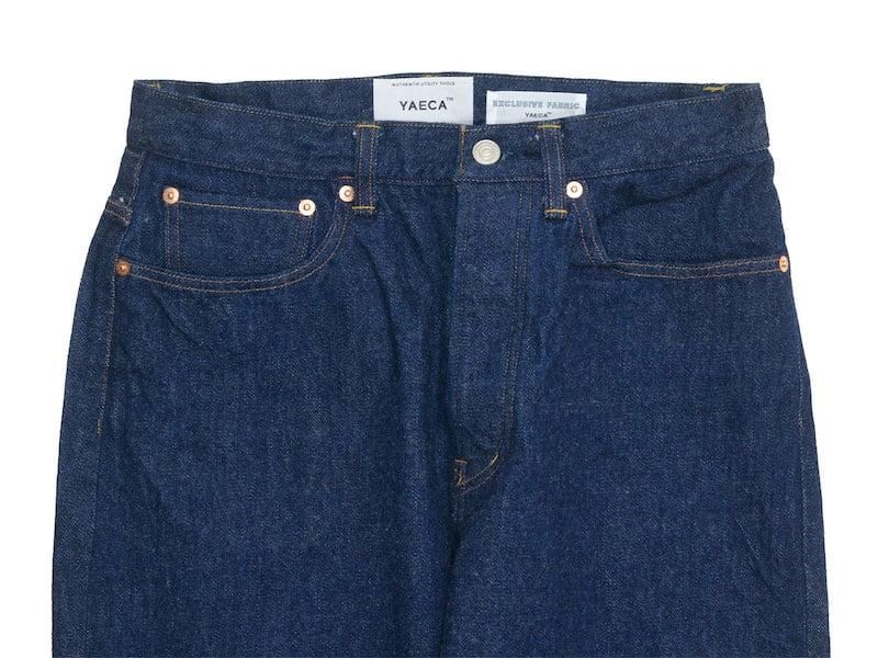 海外ファッションブランド通販サイト【公式】 YAECA YAECA通販 メンズ 10-13WW ワイドテーパード デニム パンツ