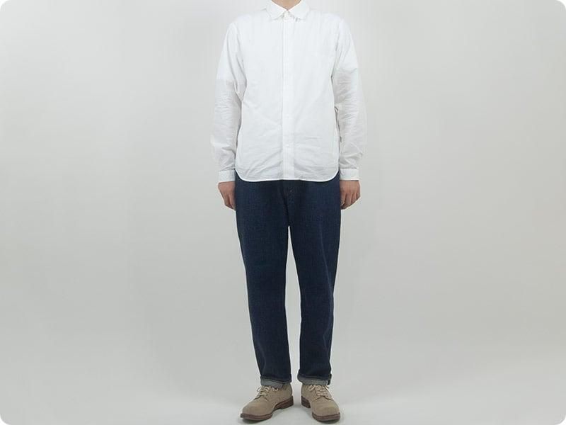 YAECA デニム ワイドテーパード-10-13W 34 YAECA ヤエカ デニム 10-13W MEN'S WIDE TAPERED | Routes*Roots