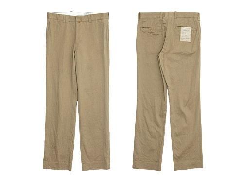 今週のおすすめ製品 YAECA チノパン 【166103 〔メンズ〕 KHAKI パイプドステム パンツ