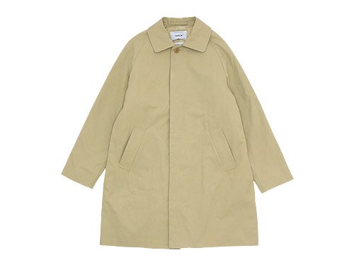 YAECA ステンカラーコート SHORT KHAKI 〔レディース〕 【175201 ...