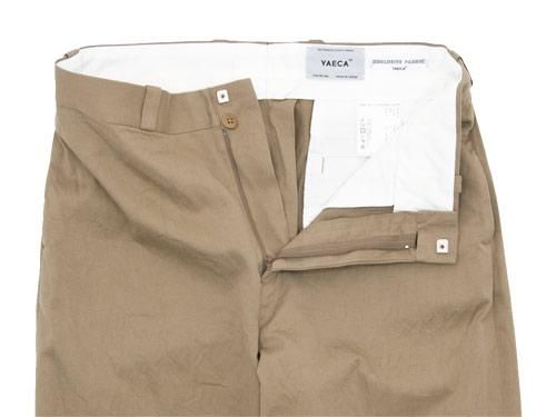 YAECA Υѥ ȥ졼 KHAKI ̥󥺡 176103