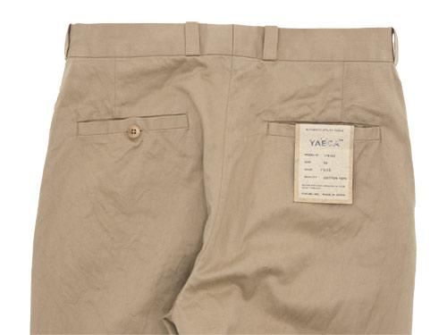 YAECA Υѥ ȥ졼 KHAKI ̥󥺡 176103