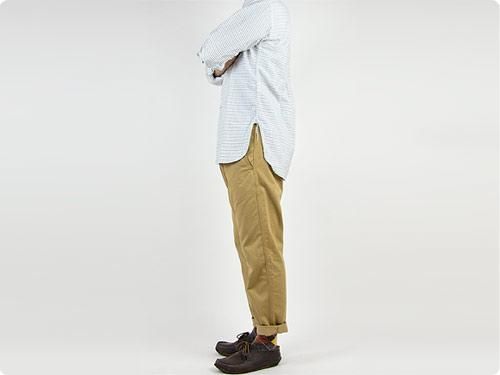  ordinary fits Bare Foot Trouser BEIGE