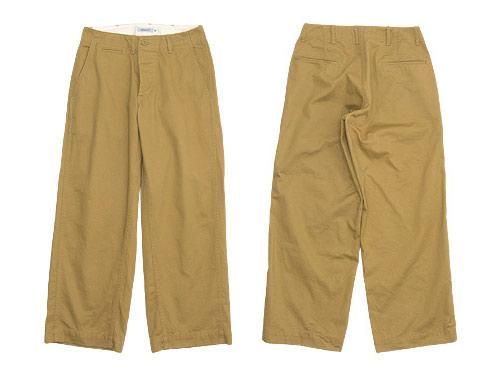  ordinary fits Wide Chino Pants BEIGE