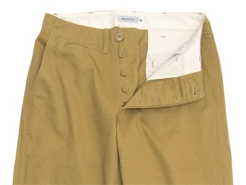  ordinary fits Wide Chino Pants BEIGE