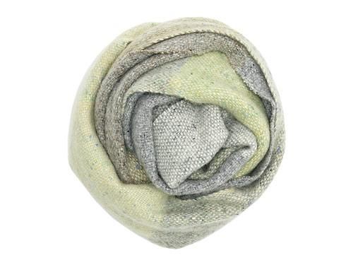 Studio Donegal TWEED MUFFLER LIGHT GRAY B