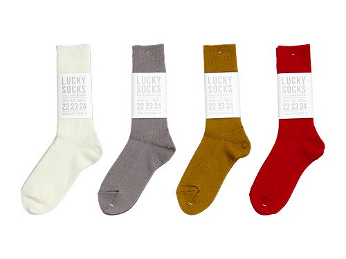 LUCKY SOCKS Premium Wool Rib Socks 2