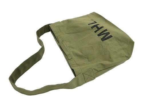 MHL. HEAVY CANVAS SHOULDER BAG 144KHAKI GREEN 5957171500