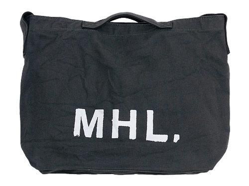 MHL. HEAVY CANVAS SHOULDER BAG 024CHARCOAL 5957171500