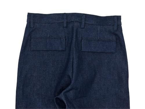 TUKI trousers 01INDIGO