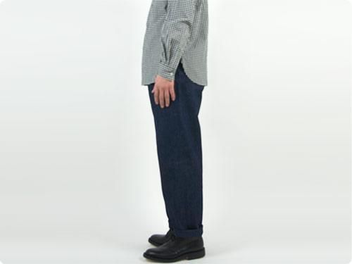 TUKI trousers 01INDIGO
