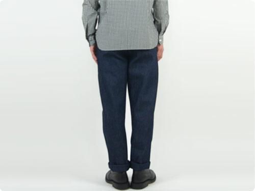 TUKI trousers 01INDIGO