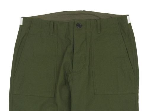 maillot military cloth easy baker pants OLIVE