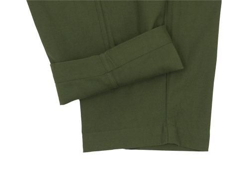 maillot military cloth easy baker pants OLIVE