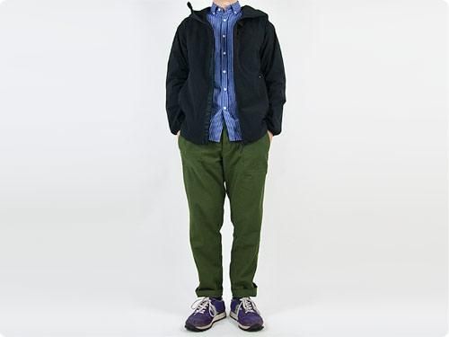 maillot military cloth easy baker pants OLIVE