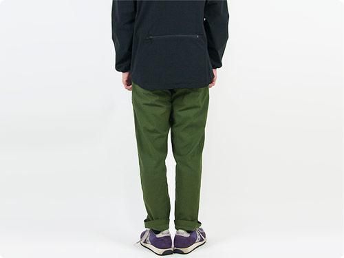maillot military cloth easy baker pants OLIVE