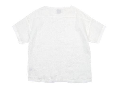 maillot linen shirts Tee WHITE