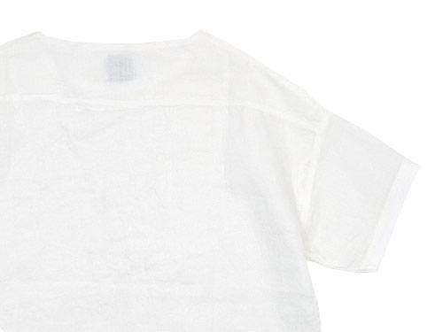 maillot linen shirts Tee WHITE