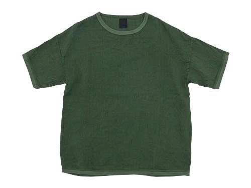maillot linen shirts Tee OLIVE