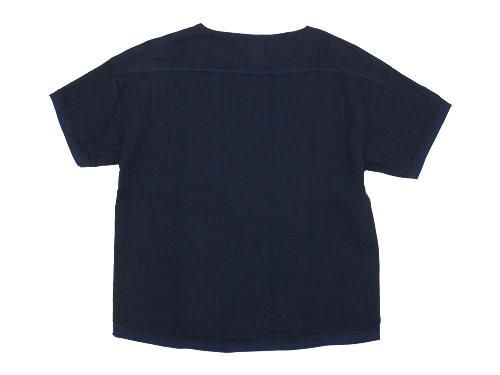 maillot linen shirts Tee NAVY