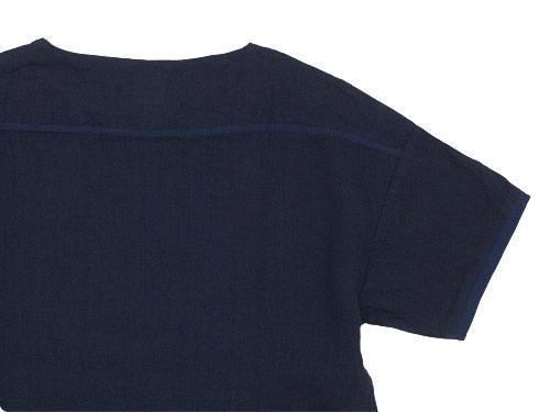 maillot linen shirts Tee NAVY