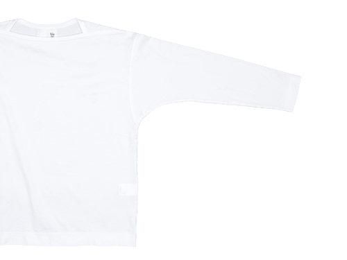 blanc Long Sleeve Living Work Tee WHITE