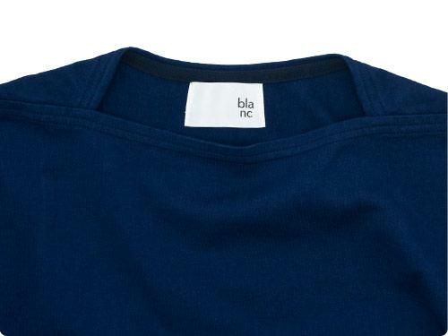 blanc Long Sleeve Living Work Tee NAVY