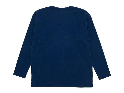 blanc Long Sleeve Living Work Tee NAVY