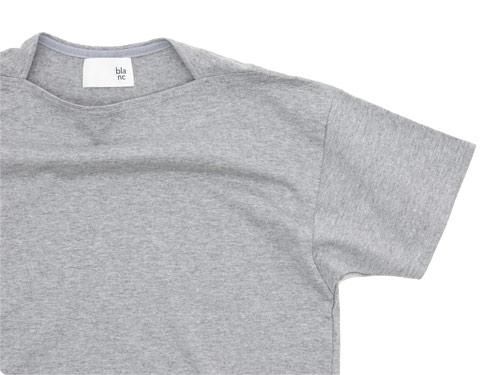 blanc Short Sleeve Living Work Tee TOP GRAY bl-17A-C04