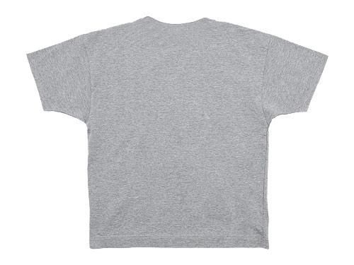 blanc Short Sleeve Living Work Tee TOP GRAY bl-17A-C04