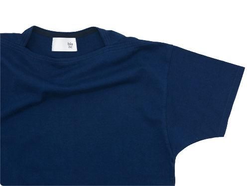 blanc Short Sleeve Living Work Tee NAVY bl-17A-C04