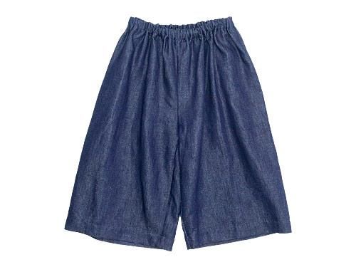 Atelier d'antan Paulyʥݡ꡼ gathered pants Hemp DARK INDIGO