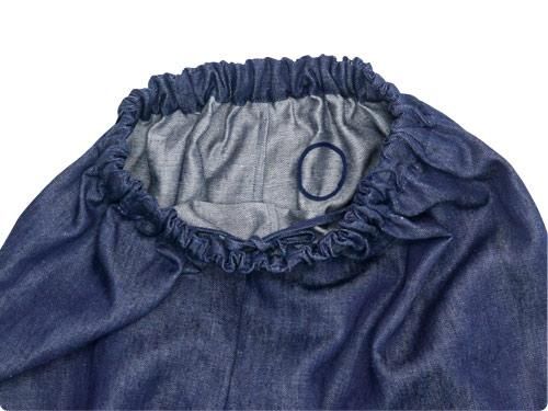 Atelier d'antan Paulyʥݡ꡼ gathered pants Hemp DARK INDIGO