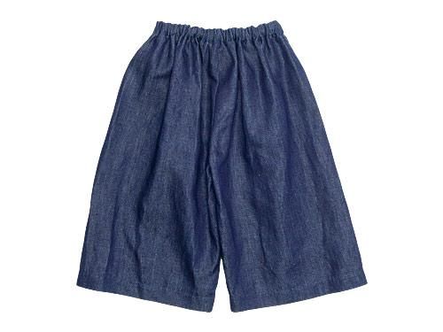 Atelier d'antan Paulyʥݡ꡼ gathered pants Hemp DARK INDIGO