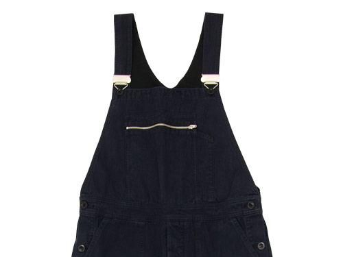 MHL. FADED COTTON TWILL OVERALLS 115NAVY̥󥺡